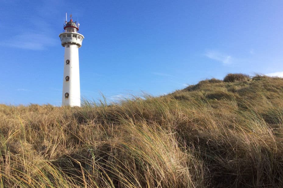 The Van Speijk lighthouse in Egmond aan Zee